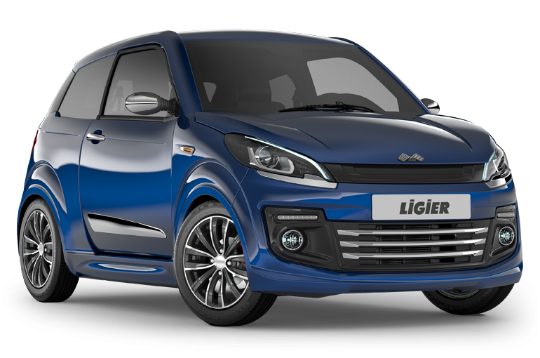 Ligier JS50L Elegance DCI-Blueline blauw
