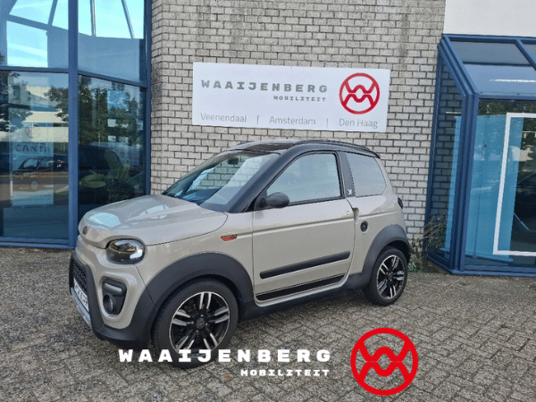 Microcar M.Go 6 X Desert grey metallic airconditioning multimediasysteem - BTW voertuig