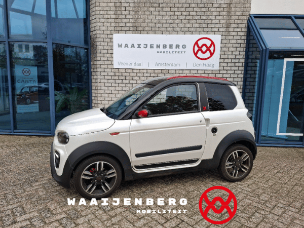 Microcar M.Go 6 X pearl airco stuurbekrachtiging parkeersensoren - VERKOCHT