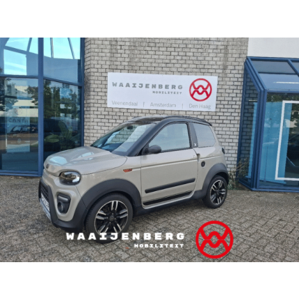 Microcar M.Go 6 X Desert grey metallic airconditioning multimediasysteem - BTW voertuig